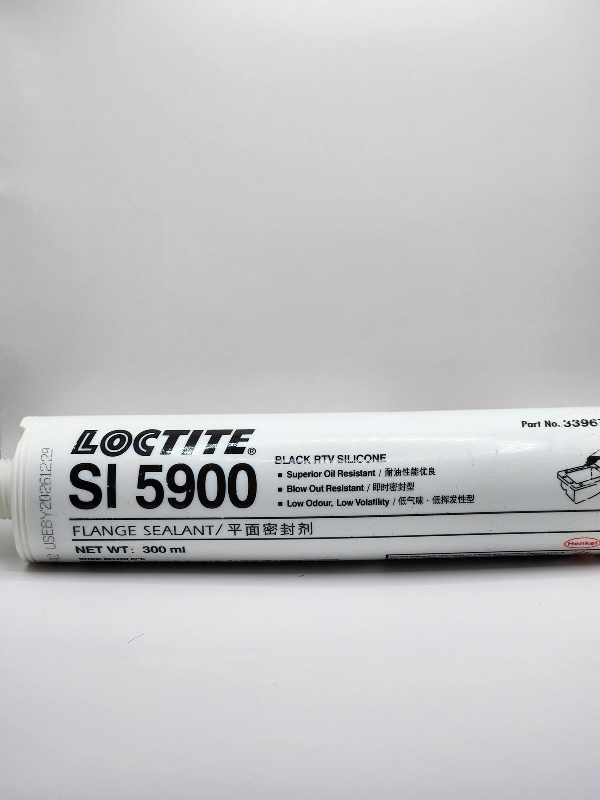Loctite SI5900 - Joint silicone noir haute température étanchéité moteur carter - 300 ml - PRO