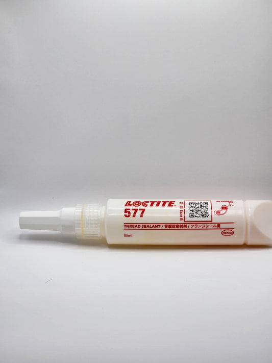 Loctite 577 - Étanchéité filetage blanc raccord hydraulique gaz eau - 50 ml - PRO