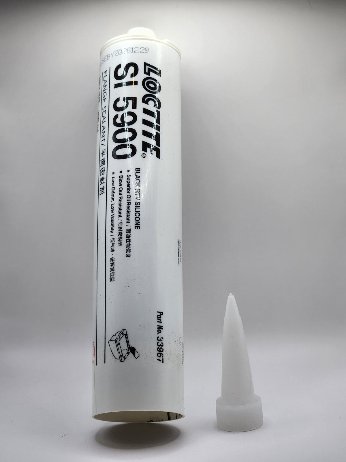 Loctite SI5900 - Joint silicone noir haute température étanchéité moteur carter - 300 ml - PRO