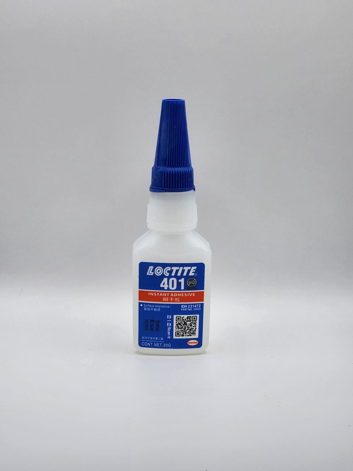 Loctite 401 – Colle instantannée, résistante très forte – flacon 20 g - PRO